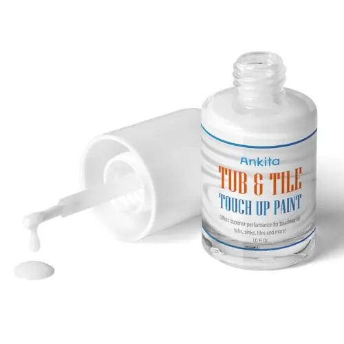 Ankita high-gloss white touch-up paint for bathroom tubs and tiles