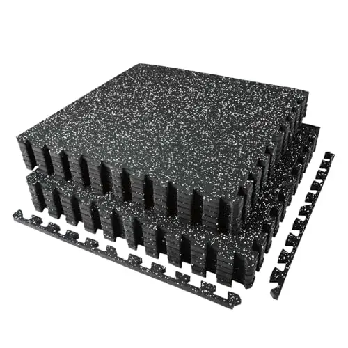 12pc Dual-Layer 48 sq ft, Rubber Top/High Density EVA
