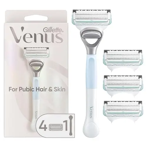 Women's Razor Handle + 4 Blade Refills