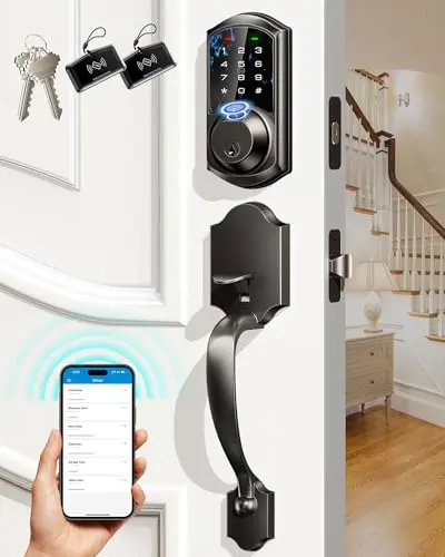 Keyless Handle Set, App & Touchscreen