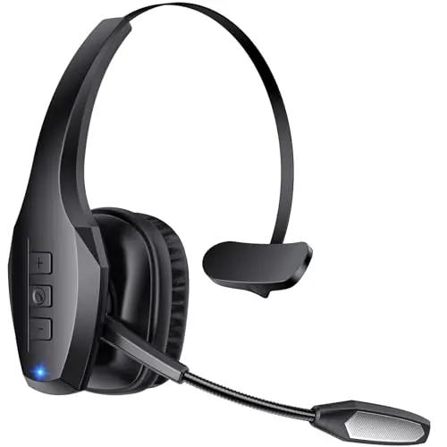 AI Dual Mic Noise Cancelling, 55hr Battery