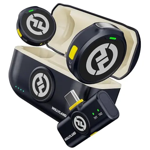 Mini Lavalier, Noise Cancellation, 1000ft Range