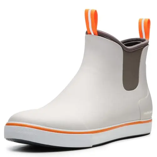 Ankle-Height, Slip-On, Neoprene-Rubber Hybrid