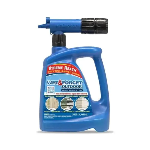Outdoor Moss, Mold, Mildew & Algae Cleaner - Hose End