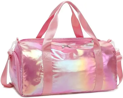Durable girls' weekender with wet & shoe compartments