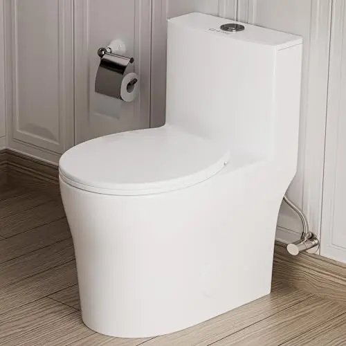 24" Depth, Dual Flush, Space-Saving
