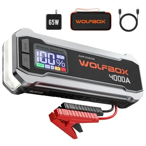 Quick-Charge LCD Jump Pack (Up to 10L Diesel)