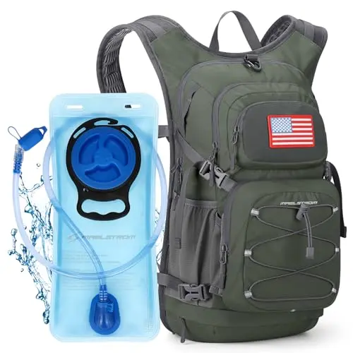 Hydration backpack for fast-paced adventures