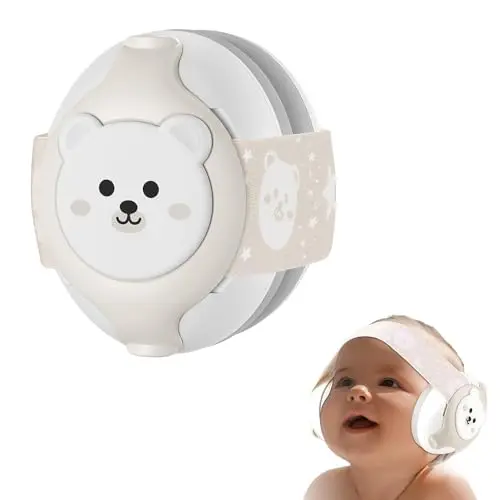 Infant Bear-Design Ear Muffs (0-36M)