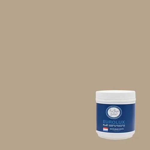 Martha Stewart Buckwheat Beige interior paint can