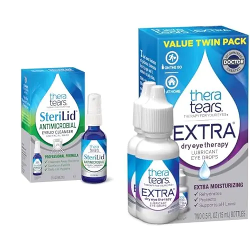 Advanced drops with lid hygiene spray