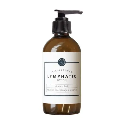 Gentle organic lotion for lymph fluid drainage