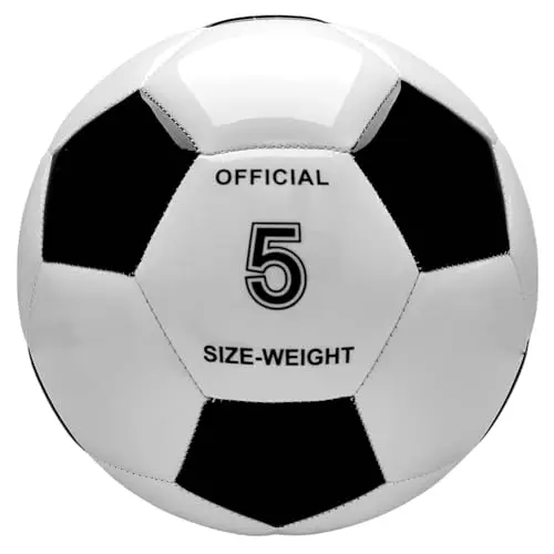 Size 5, Black/White, Lawn & Indoor