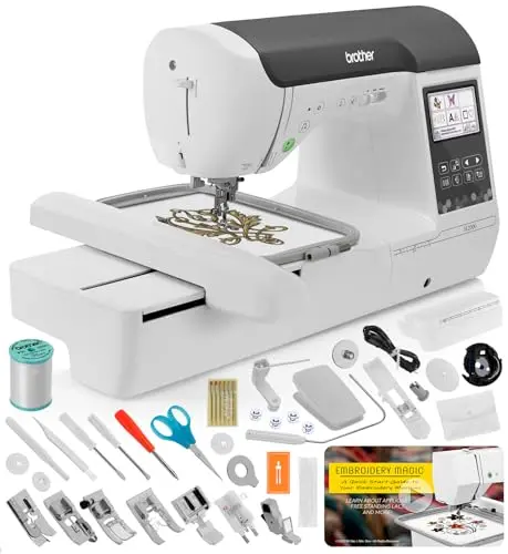 Brother SE2000 computerized sewing and embroidery machine with large embroidery hoop