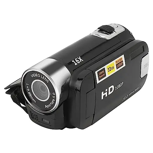 6X Zoom, 2.7" Display, MP4 Recording