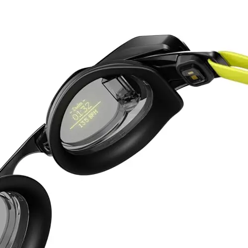 Augmented reality smart swim goggles