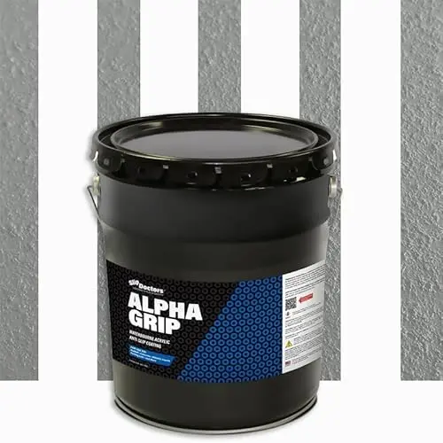 Alpha Grip non-slip paint for concrete and asphalt surfaces