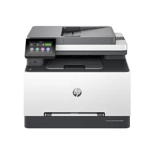 Wireless All-in-One Color Laser Printer, Scanner, Copier