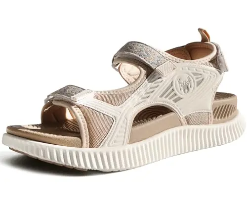 Supportive Platform Sandals with Triple Adjust Straps