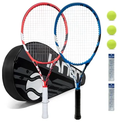 Starter Kit: 2 Racquets, Balls, & Accessories