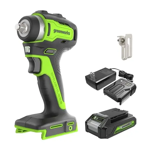 150 ft-lbs, Compact & Lightweight, 2.0Ah Battery