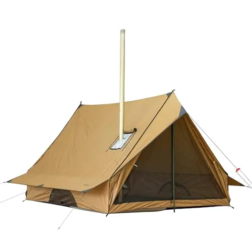 Cabin Tent with Stove Jack for 2-3 People