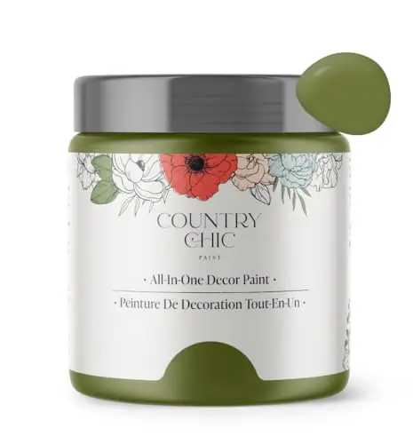 Country Chic all-in-one chalk paint in secret garden green