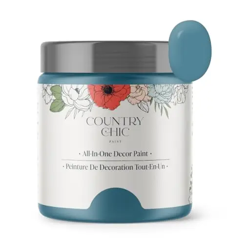 Country Chic All-in-One Chalk Paint in Tide Pool blue color