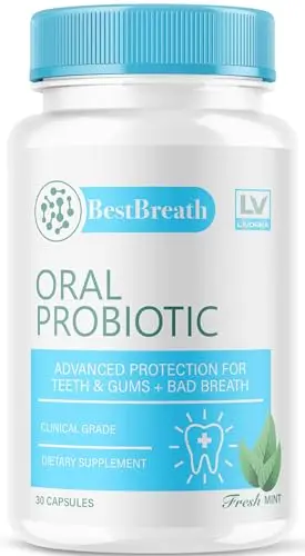 30 Capsules, Probiotic for Mouth & Breath