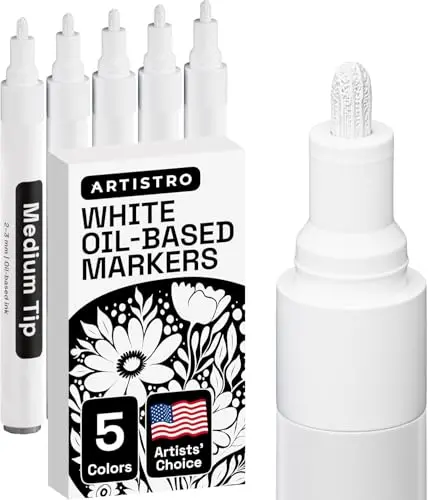 ARTISTRO oil-based paint markers designed for tires