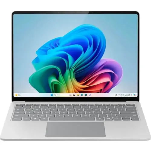 Microsoft Surface Laptop showing high-resolution display for digital art