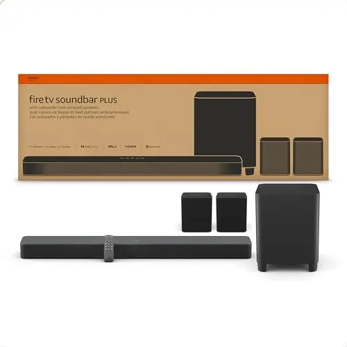 5.1 Surround, Subwoofer, Dolby Atmos, Easy Setup