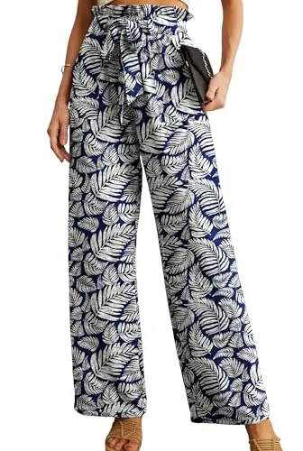 High Waist, Adjustable Tie, Pockets