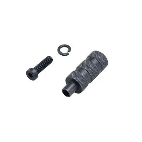 Extended, Side Charging, Black Anodized Finish