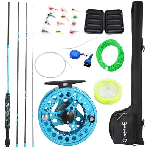 9' Carbon Fiber, SuperPolymer Grip, Balanced Kit