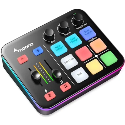 Gaming Audio Mixer & RGB Interface
