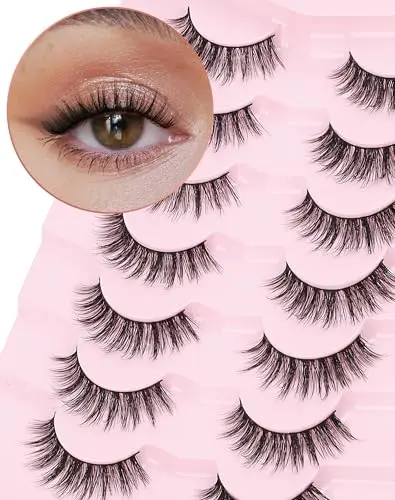 7 Pairs Soft Fluffy Lashes