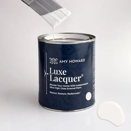 AMY HOWARD LuxeLacquer high-gloss white paint can