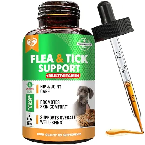 Natural Flea Control Multivitamin Drops