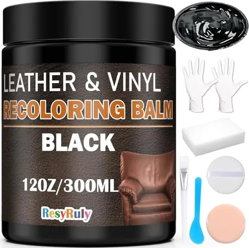 resyruly leather recoloring balm for vinyl and leather