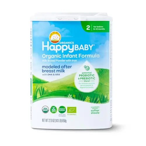 Organic Formula w/ Probiotics & Prebiotics, 6-12 Months