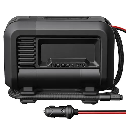 Efficient 10A 12V Inflator, 60 PSI