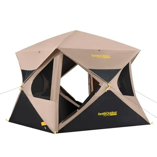 Premium 4-Person All-Season Cabin Tent