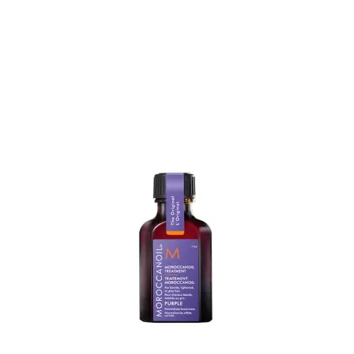 Purple Oil to Brighten Blonde Hair