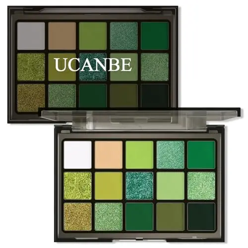 15 Greens, Matte, Shimmer, Metallic