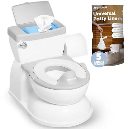 Cushioned Seat, Wipes Storage, Flushing Sounds