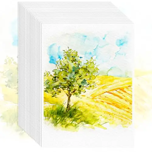 Donyang bulk pack of 64 watercolor paper sheets