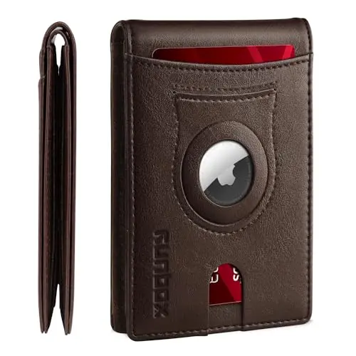 AirTag-Ready Bifold with RFID Protection