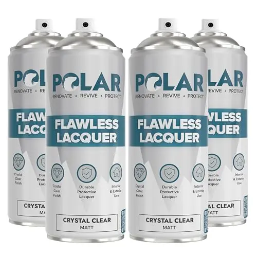 Polar Clear Matte Flawless Lacquer Spray 4-pack