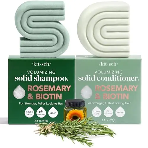 Thickening Shampoo + Conditioner Bars